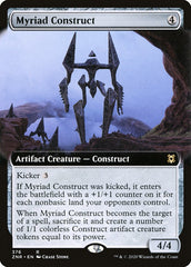 Myriad Construct (Extended Art) [Zendikar Rising] | Good Games Cannington