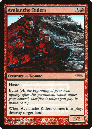 Avalanche Riders [Friday Night Magic 2004] | Good Games Cannington