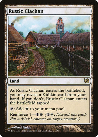 Rustic Clachan [Duel Decks: Elspeth vs. Tezzeret] | Good Games Cannington