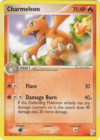 Charmeleon (3/12) [EX: Trainer Kit 2 - Minun] | Good Games Cannington
