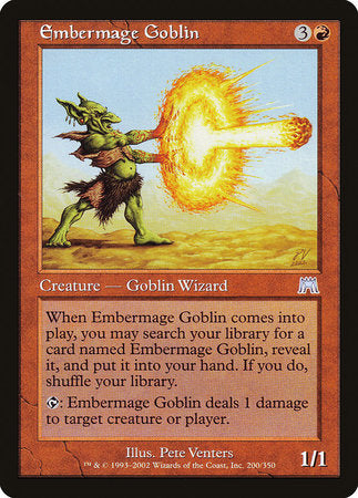 Embermage Goblin [Onslaught] | Good Games Cannington
