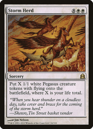 Storm Herd [Commander 2011] | Good Games Cannington