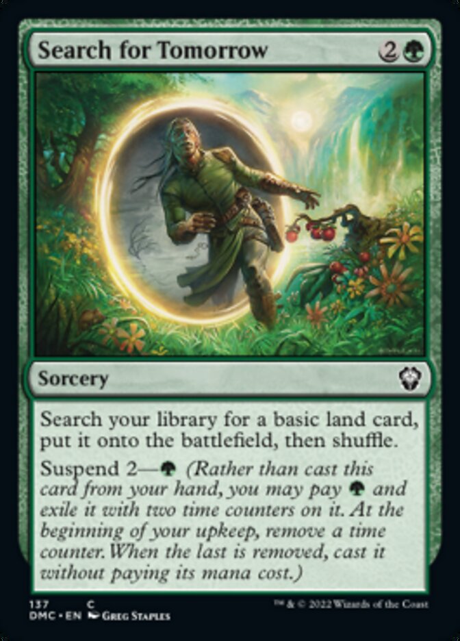 Search for Tomorrow [Dominaria United Commander] | Good Games Cannington