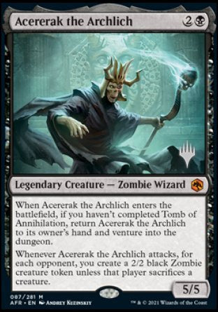 Acererak the Archlich (Promo Pack) [Dungeons & Dragons: Adventures in the Forgotten Realms Promos] | Good Games Cannington