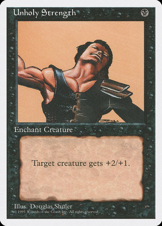 Unholy Strength [Fourth Edition] | Good Games Cannington