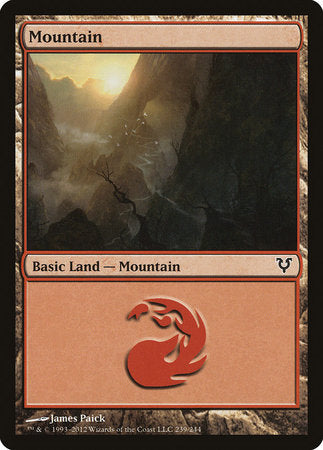 Mountain (239) [Avacyn Restored] | Good Games Cannington