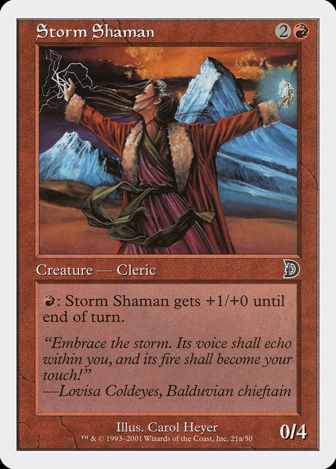 Storm Shaman (Female) [Deckmasters] | Good Games Cannington