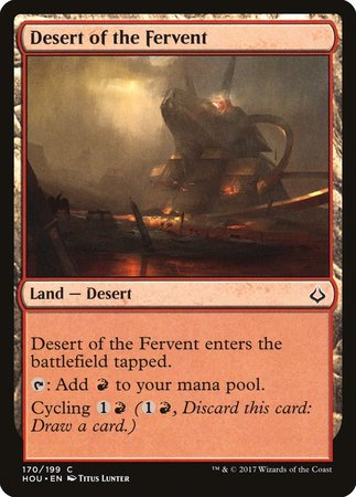 Desert of the Fervent [Hour of Devastation] | Good Games Cannington
