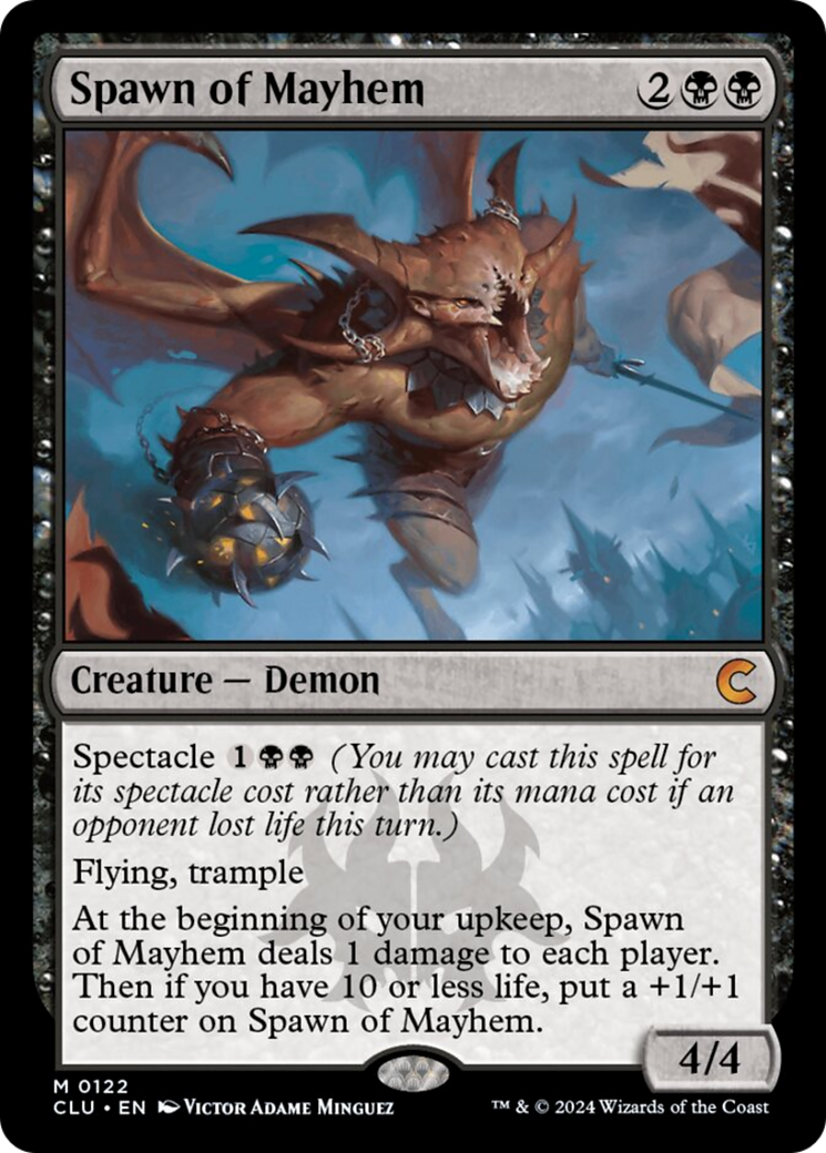 Spawn of Mayhem [Ravnica: Clue Edition] | Good Games Cannington