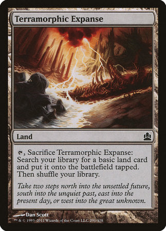 Terramorphic Expanse [Commander 2011] | Good Games Cannington