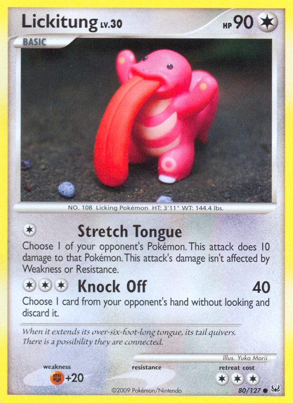 Lickitung (80/127) [Platinum: Base Set] | Good Games Cannington