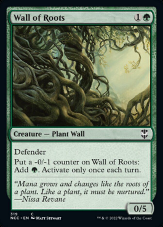 Wall of Roots [Streets of New Capenna Commander] | Good Games Cannington