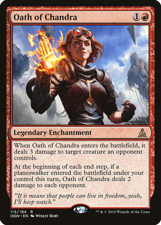 Oath of Chandra [Oath of the Gatewatch] | Good Games Cannington