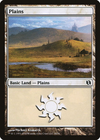 Plains (36) [Duel Decks: Elspeth vs. Tezzeret] | Good Games Cannington