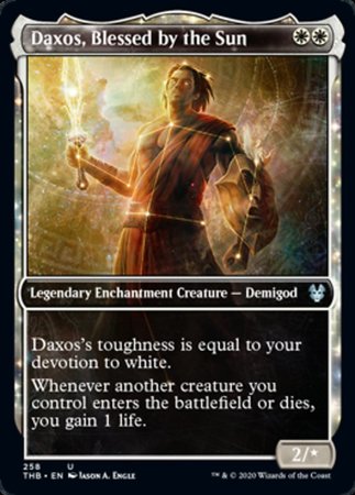 Daxos, Blessed by the Sun (Showcase) [Theros Beyond Death] | Good Games Cannington