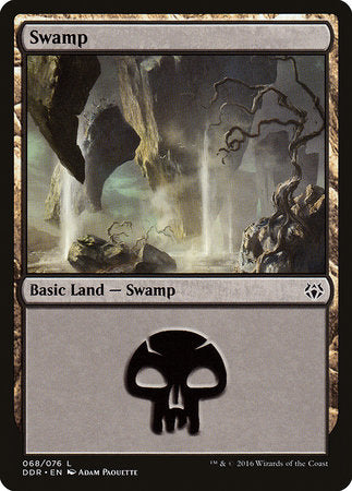 Swamp (68) [Duel Decks: Nissa vs. Ob Nixilis] | Good Games Cannington