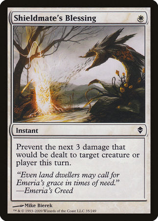 Shieldmate's Blessing [Zendikar] | Good Games Cannington