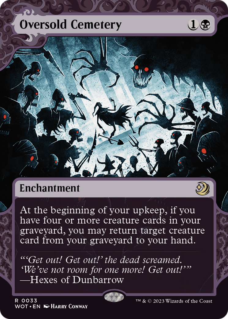 Oversold Cemetery [Wilds of Eldraine: Enchanting Tales] | Good Games Cannington