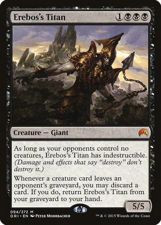Erebos's Titan [Magic Origins] | Good Games Cannington