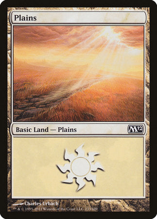 Plains (233) [Magic 2012] | Good Games Cannington