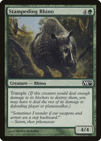 Stampeding Rhino [Magic 2010] | Good Games Cannington