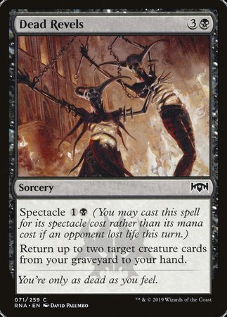 Dead Revels [Ravnica Allegiance] | Good Games Cannington
