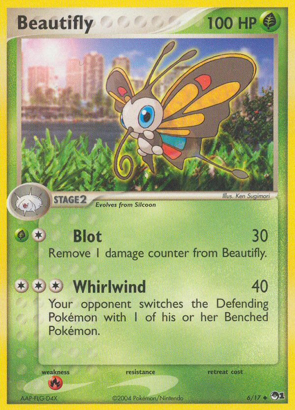 Beautifly (6/17) [POP Series 1] | Good Games Cannington