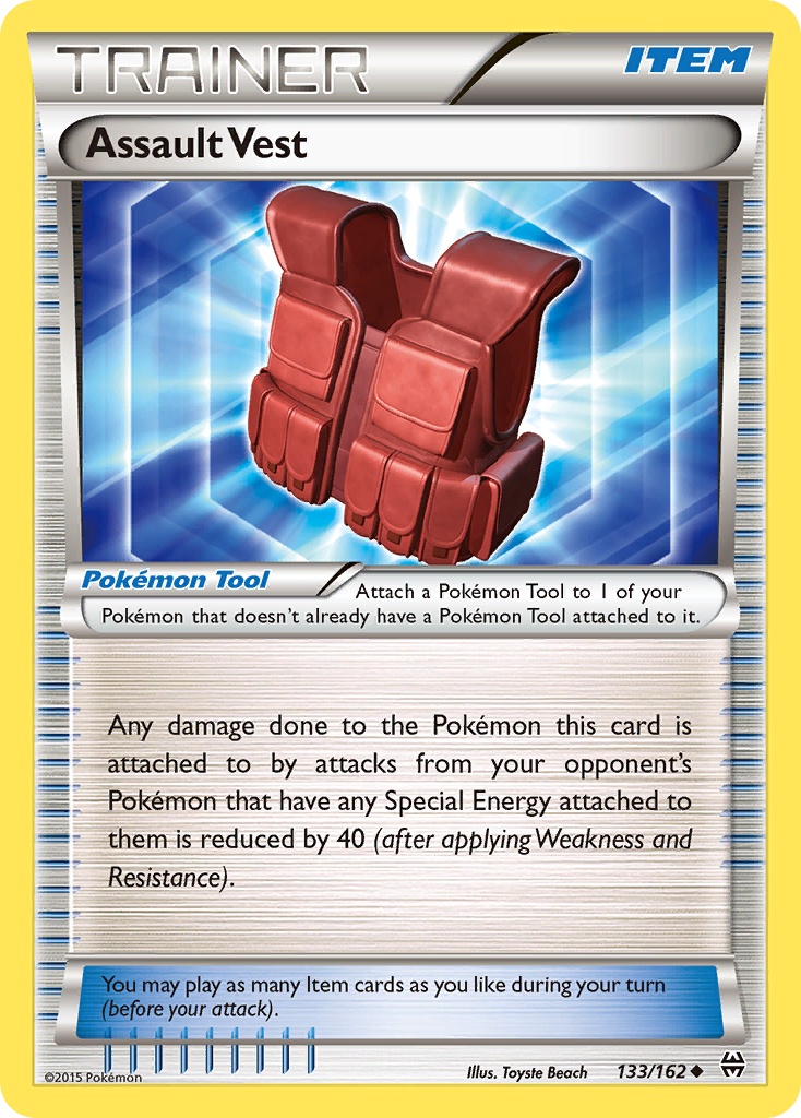 Assault Vest (133/162) [XY: BREAKthrough] | Good Games Cannington