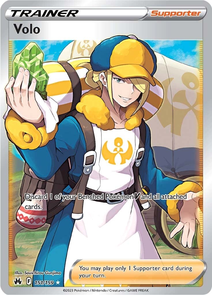 Volo (151/159) (Full Art) [Sword & Shield: Crown Zenith] | Good Games Cannington