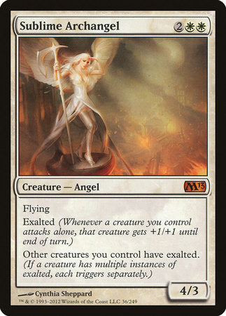 Sublime Archangel [Magic 2013] | Good Games Cannington