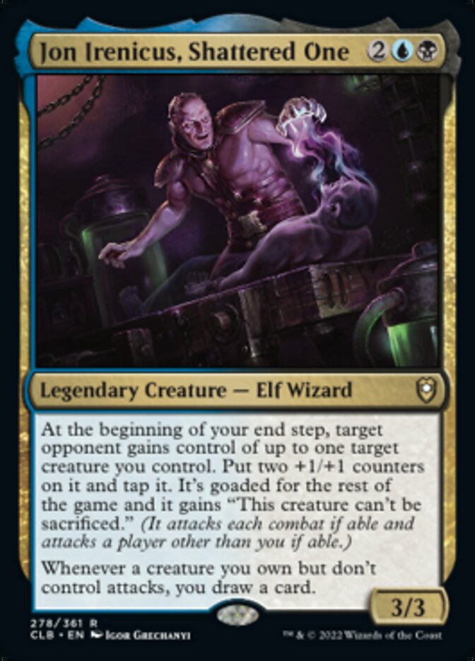 Jon Irenicus, Shattered One [Commander Legends: Battle for Baldur's Gate] | Good Games Cannington