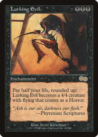 Lurking Evil [Urza's Saga] | Good Games Cannington