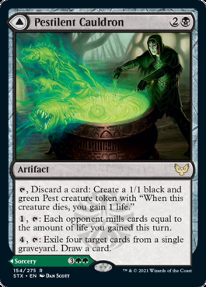 Pestilent Cauldron // Restorative Burst [Strixhaven: School of Mages] | Good Games Cannington