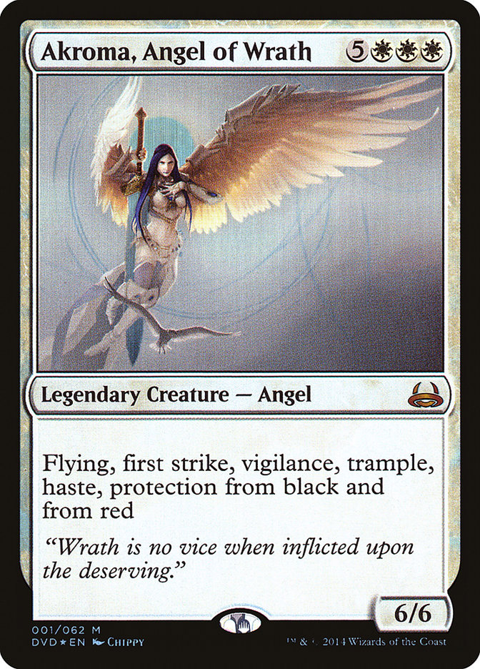 Akroma, Angel of Wrath (Divine vs. Demonic) [Duel Decks Anthology] | Good Games Cannington