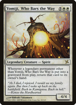 Yomiji, Who Bars the Way [Betrayers of Kamigawa] | Good Games Cannington