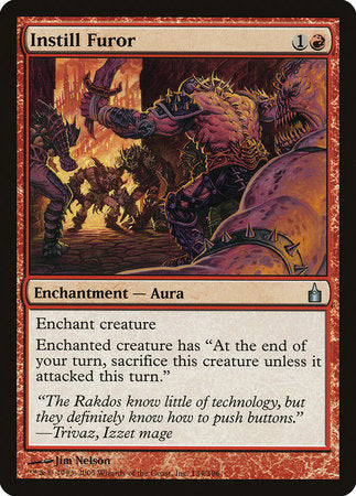 Instill Furor [Ravnica: City of Guilds] | Good Games Cannington