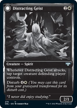Distracting Geist // Clever Distraction [Innistrad: Double Feature] | Good Games Cannington