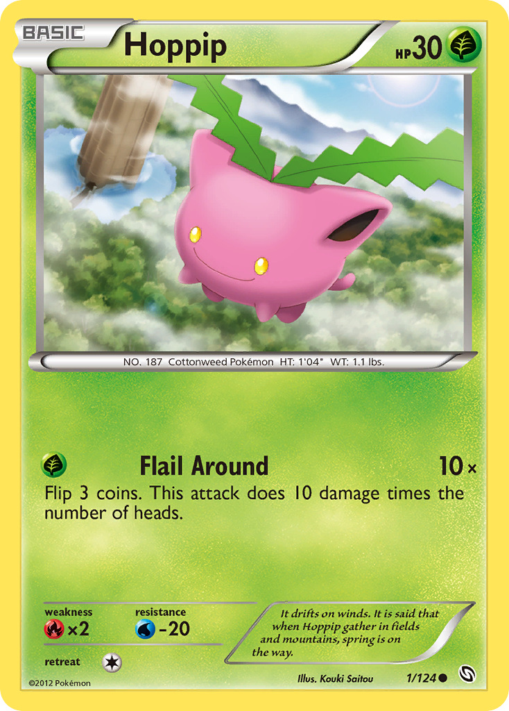 Hoppip (1/124) [Black & White: Dragons Exalted] | Good Games Cannington