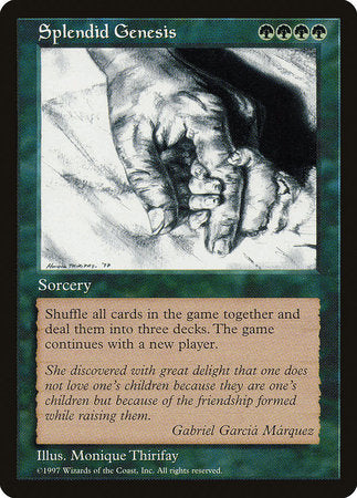 Splendid Genesis [Celebration Cards] | Good Games Cannington