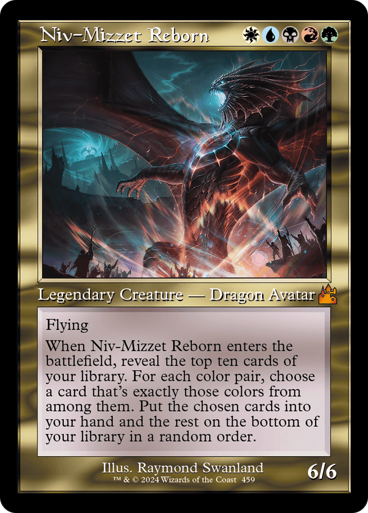 Niv-Mizzet Reborn (Retro Frame) [Ravnica Remastered] | Good Games Cannington