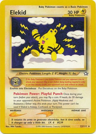 Elekid (22/111) [Neo Genesis Unlimited] | Good Games Cannington