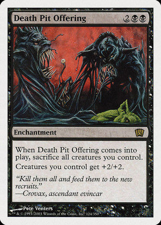 Death Pit Offering [Eighth Edition] | Good Games Cannington