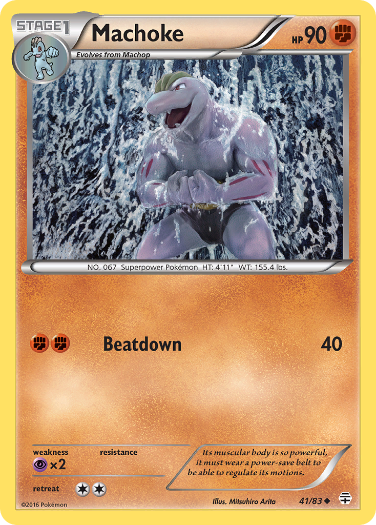Machoke (41/83) [XY: Generations] | Good Games Cannington