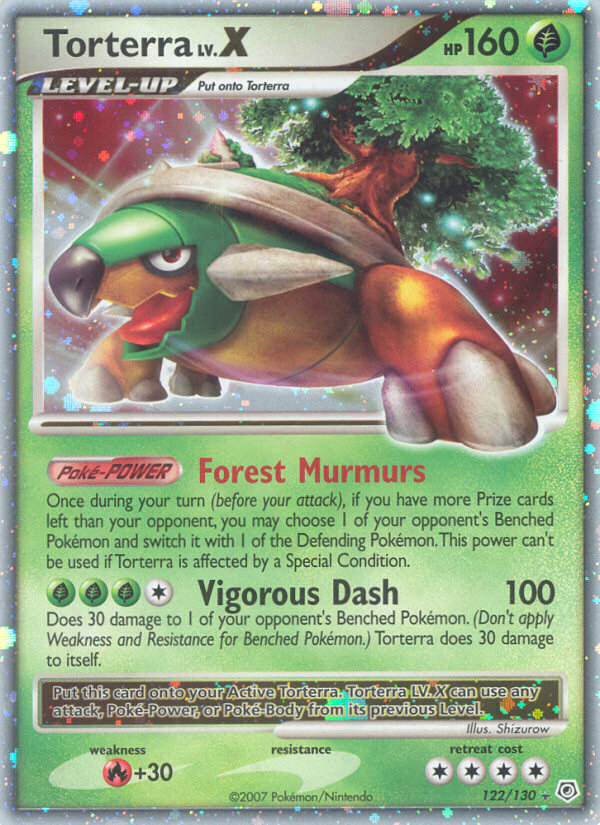 Torterra LV.X (122/130) [Diamond & Pearl: Base Set] | Good Games Cannington