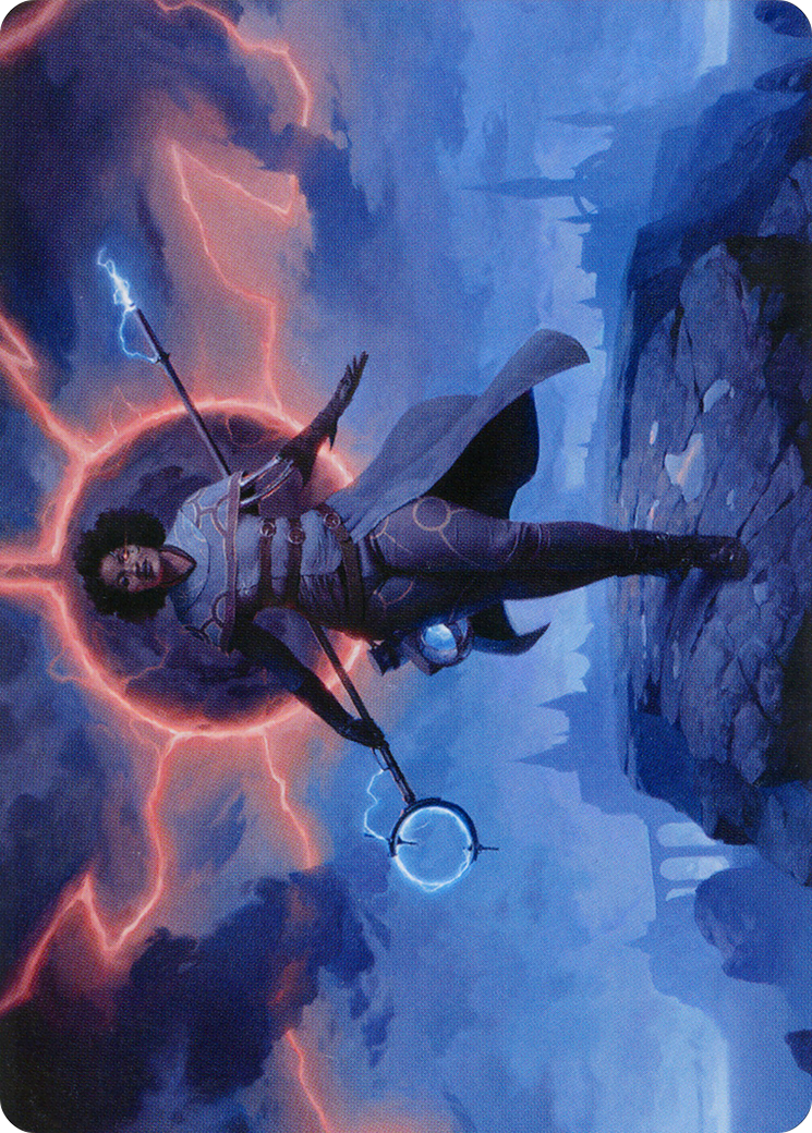 Rona, Herald of Invasion Art Card [March of the Machine Art Series] | Good Games Cannington