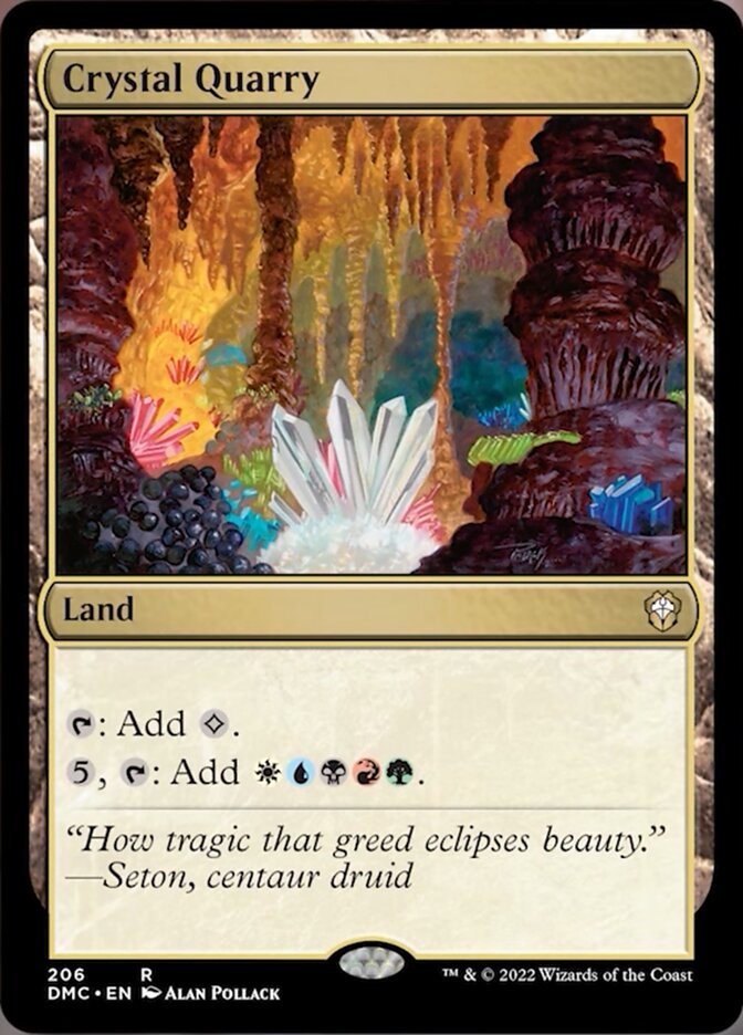 Crystal Quarry [Dominaria United Commander] | Good Games Cannington