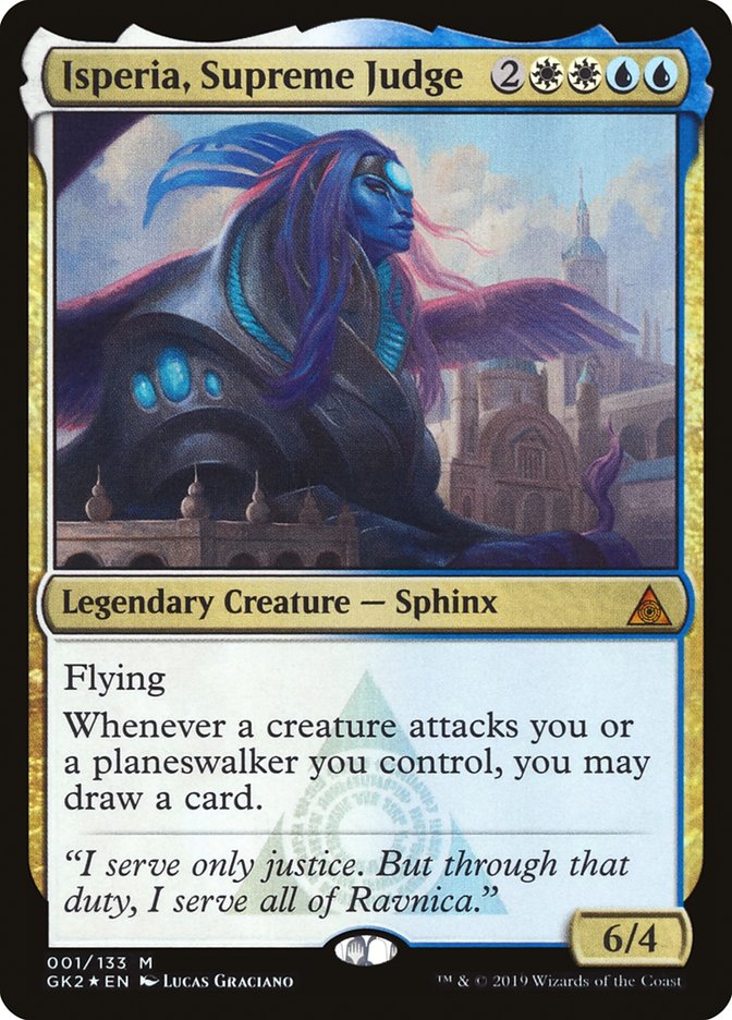 Isperia, Supreme Judge [Ravnica Allegiance Guild Kit] | Good Games Cannington