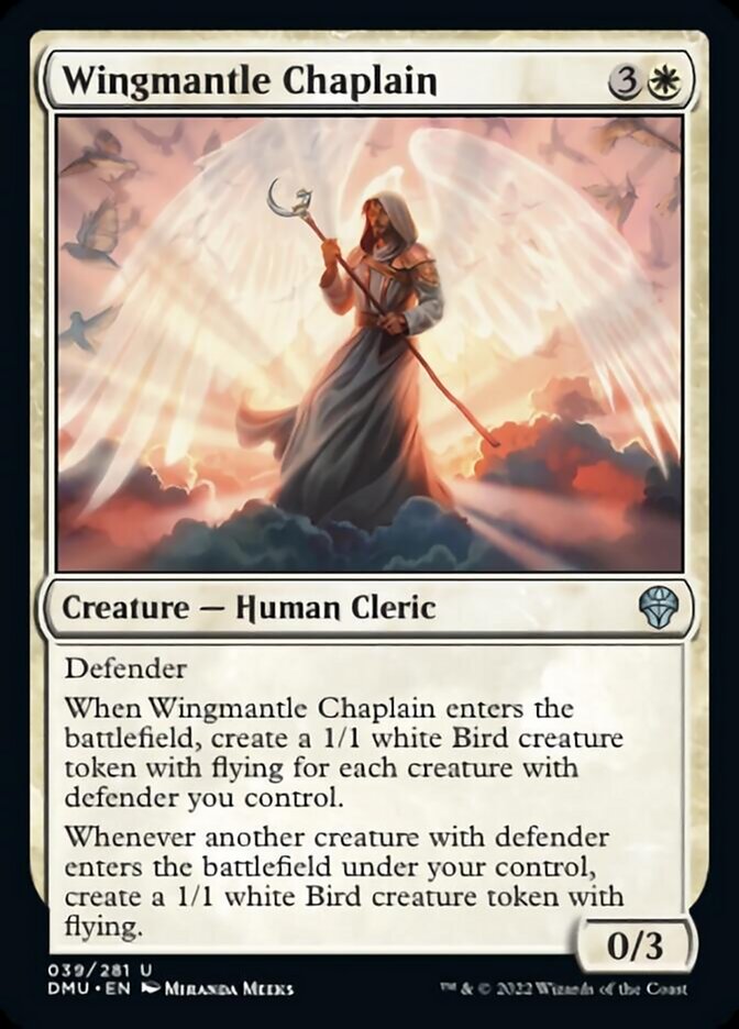 Wingmantle Chaplain [Dominaria United] | Good Games Cannington