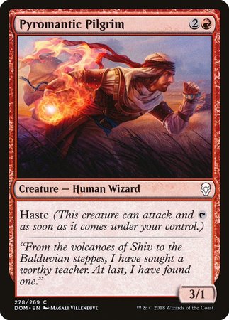 Pyromantic Pilgrim [Dominaria] | Good Games Cannington