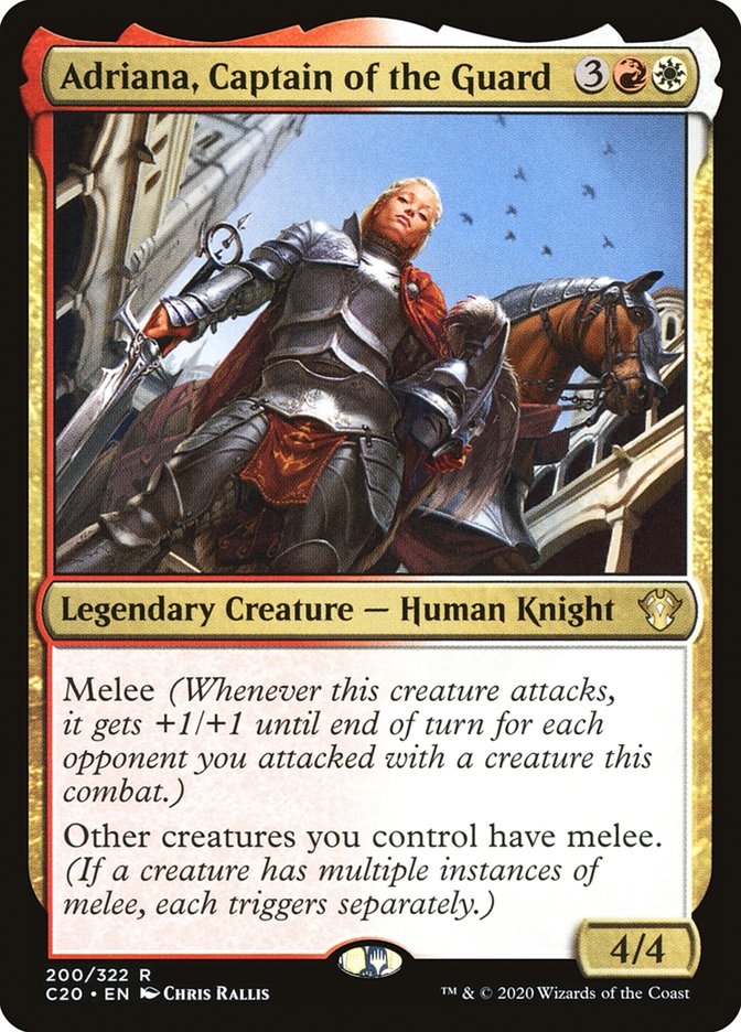 Adriana, Captain of the Guard [Commander 2020] | Good Games Cannington